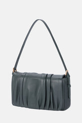 Bell Shoulder - Medium Crossbody - Deep Green / One Size